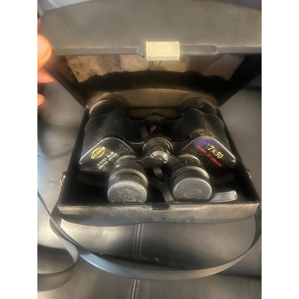 Vintage the scope 376ft 7x50 binoculars